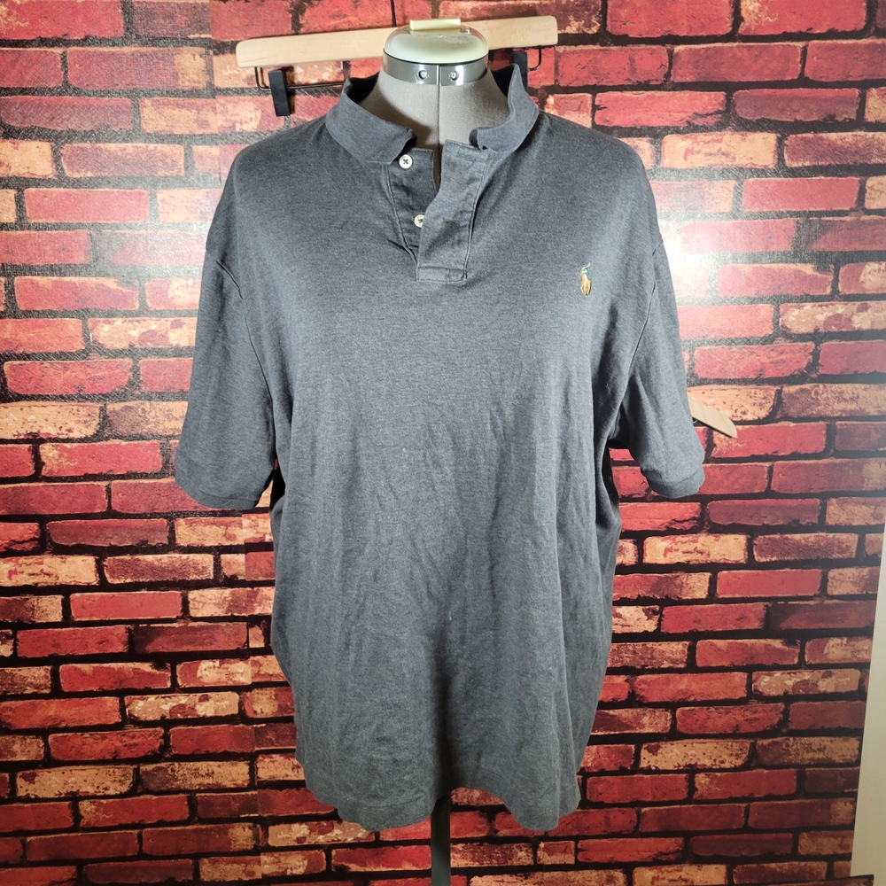 Polo by Ralph Lauren Dark Gray Polo Shirt